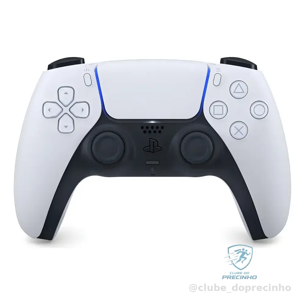 Controle Joystick Sem Fio Sony Playstation Dualsense Branco