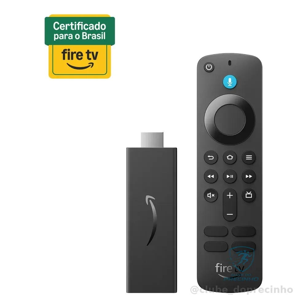 Fire Tv Stick Hd Com Comandos Por Voz Amazon Preto De Voz