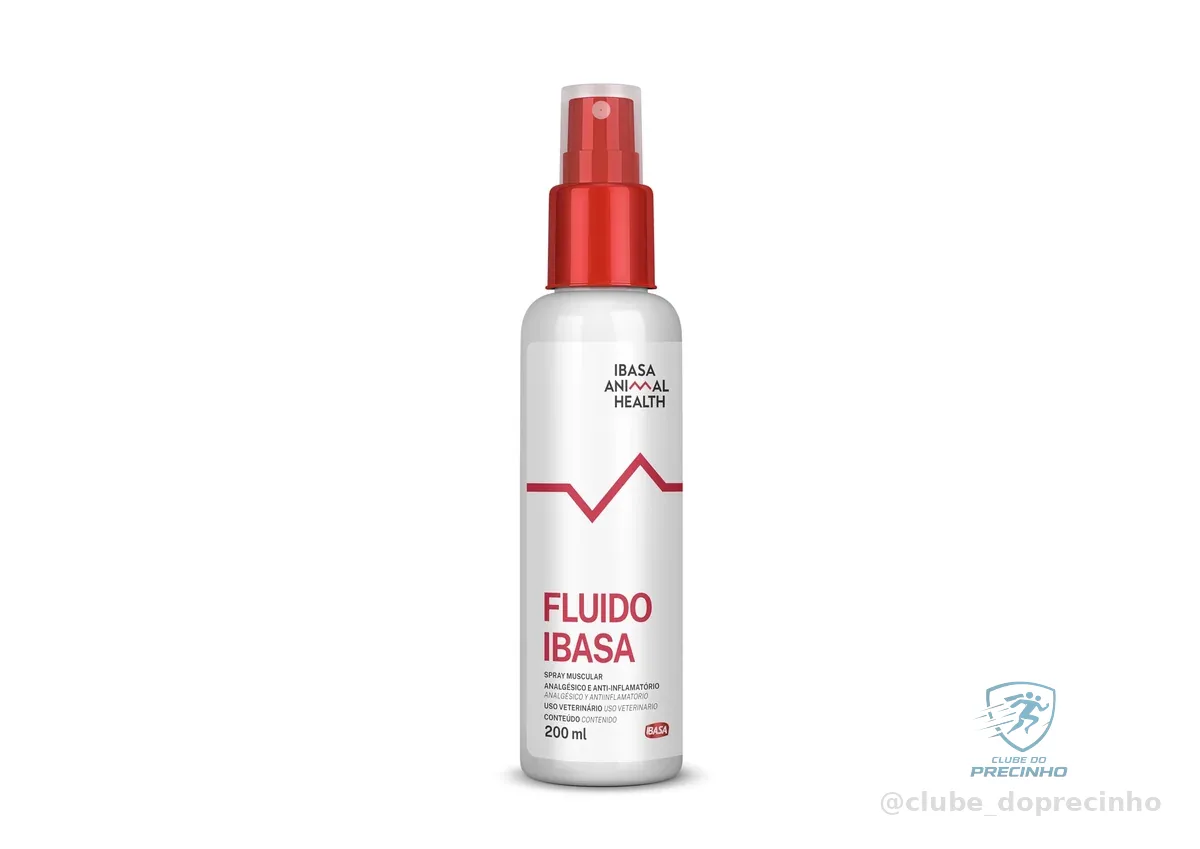 Ibasa Fluido Muscular Spray 200ml - Anti-Inflamatório e Analgésico Tópico