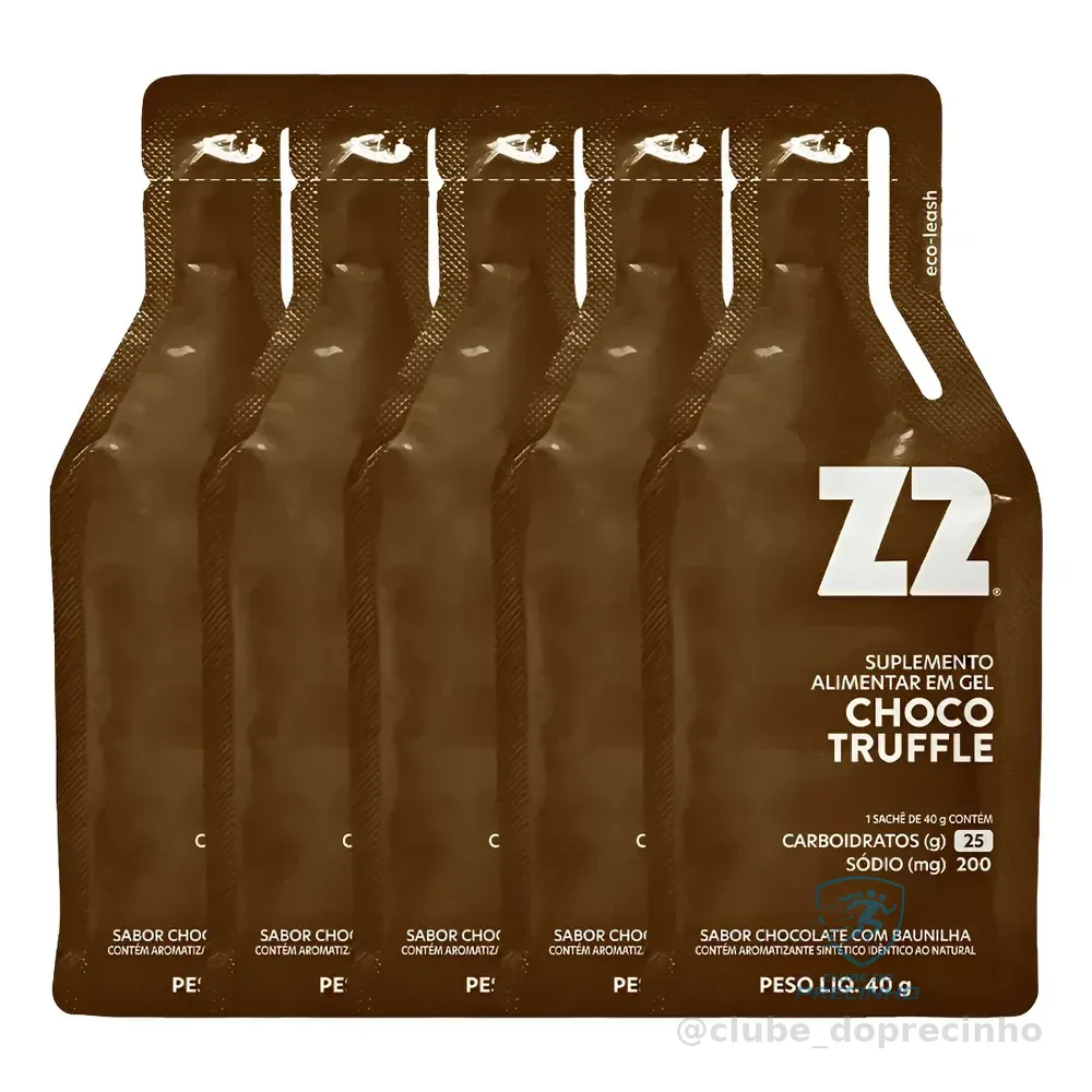 Energy Gel Z2 Choco Truffle Box 10un Sachê 40g Chocolate