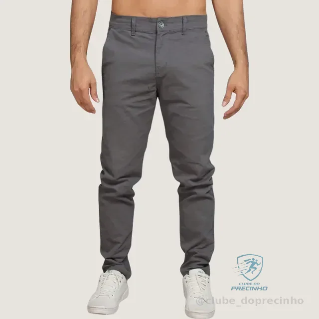 Calça Sarja Masculina Calca Masculino Com Lycra Elastano
