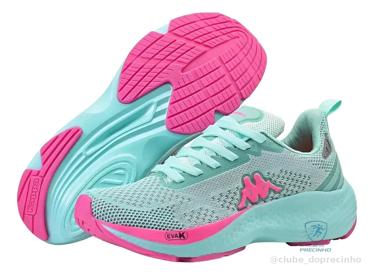 Tênis Kappa Pulse Unissex Academia Caminhada