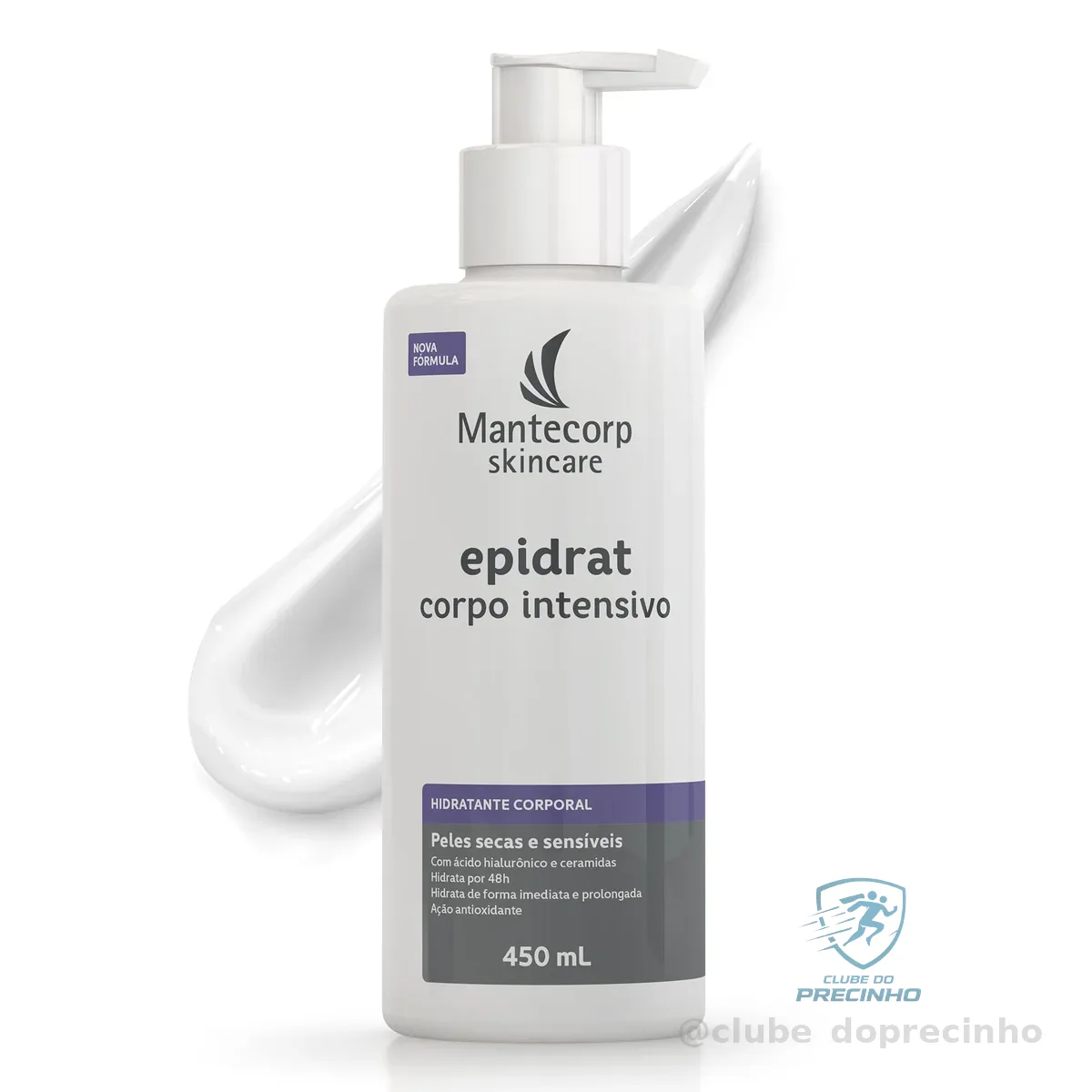 Hidratante Corporal Epidrat Intensivo - 450ml - Hidratação e Nutrição   - Mantecorp