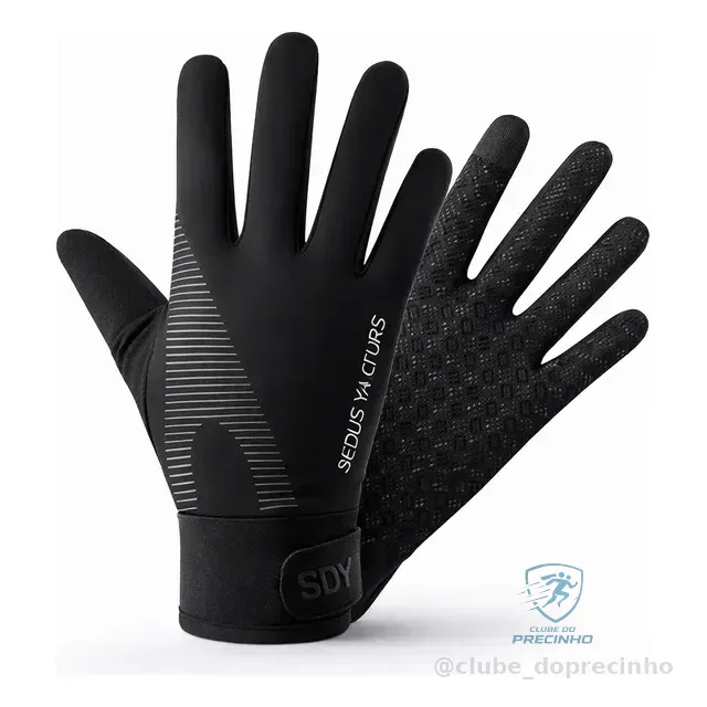 Luva Conforto Ciclismo Dedo Inteiro Bike Mtb Speed Promoção