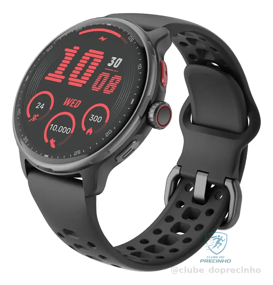 Relógio Inteligente Gps Smartwatch Amoled 3atm Sport Gps