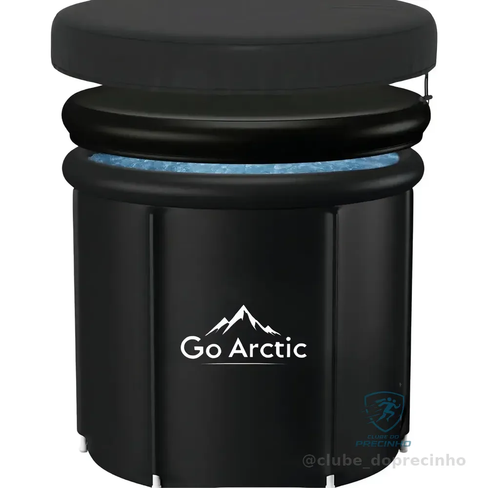 Banheira De Gelo Recovery Atleta Pro Portátil 300l Goarctic Preto