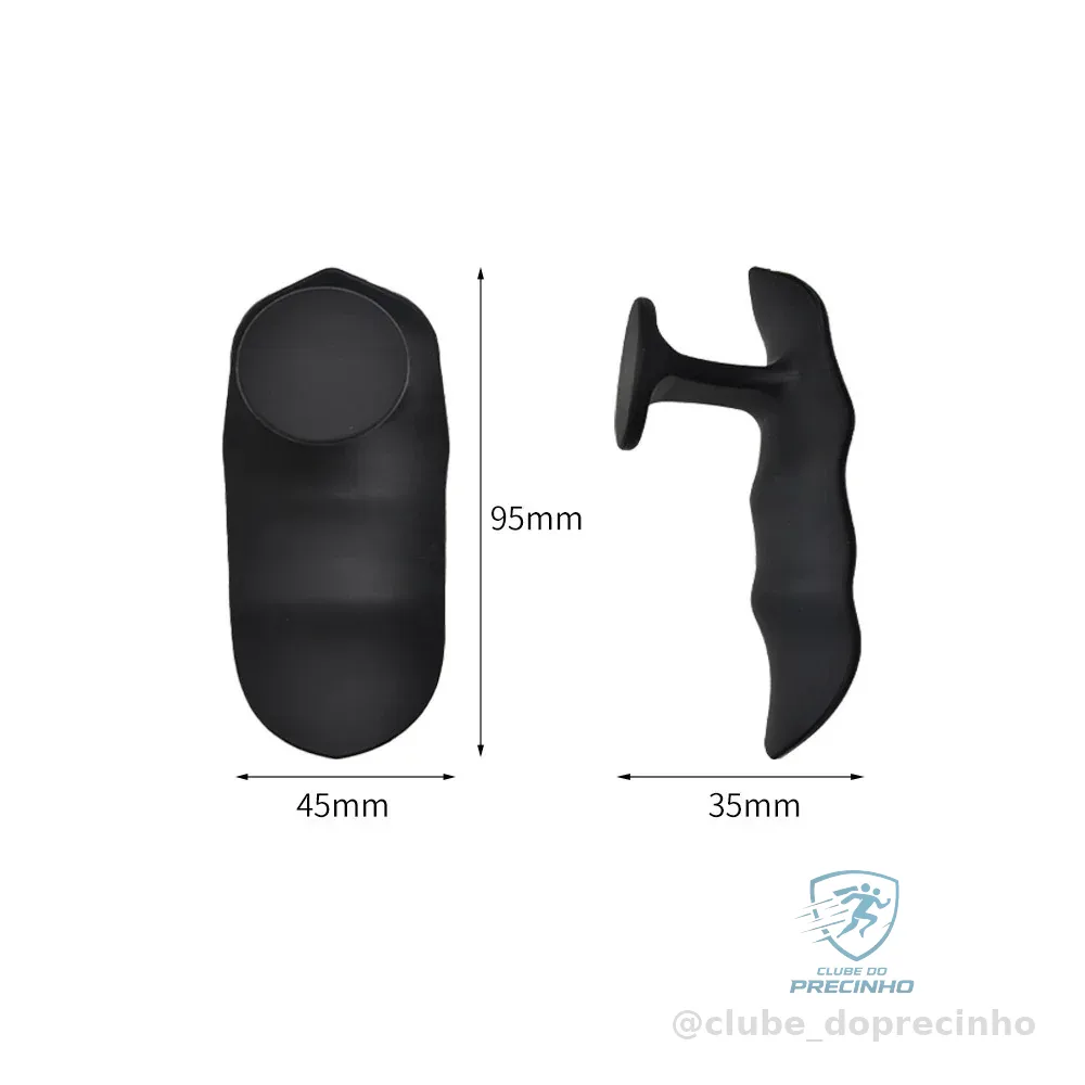 Luva de Academia Para levantamento de Peso Grip Mãos Protetor de Pegada Treino Cross Fit Musculação