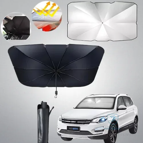 Quebra sol para brisa carro protetor solar guarda chuva - 3XZ STORE