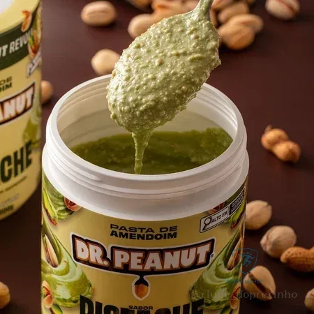 Pasta De Amendoim Dr. Peanut Sabor Pistache Com 250g