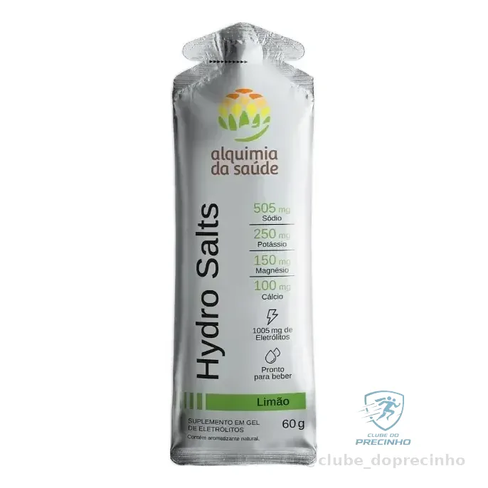Hydro Salts Alquimia Da Saúde 10 Sachês Sabor Limão Limão