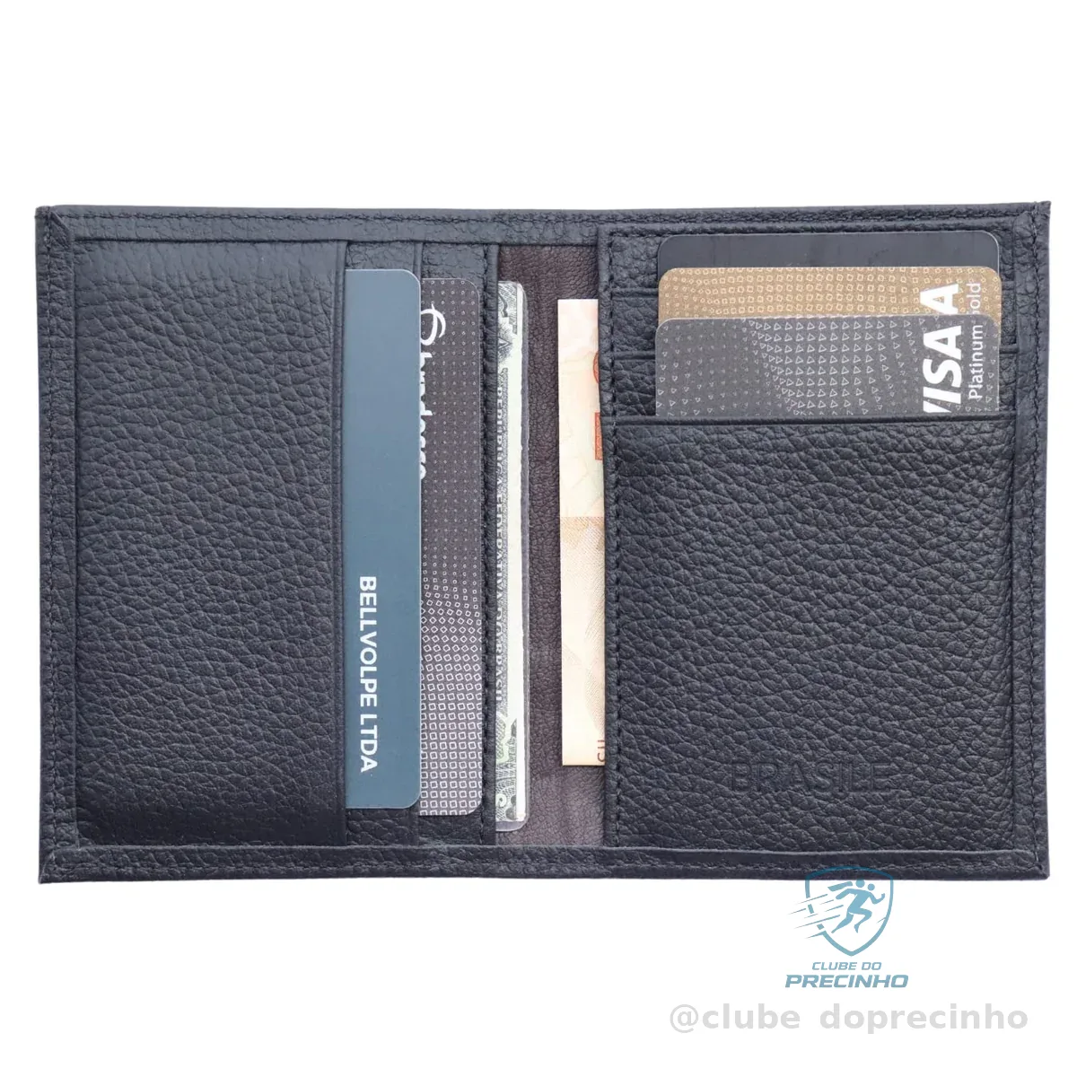 Carteira Masculina Slim Couro Legítimo