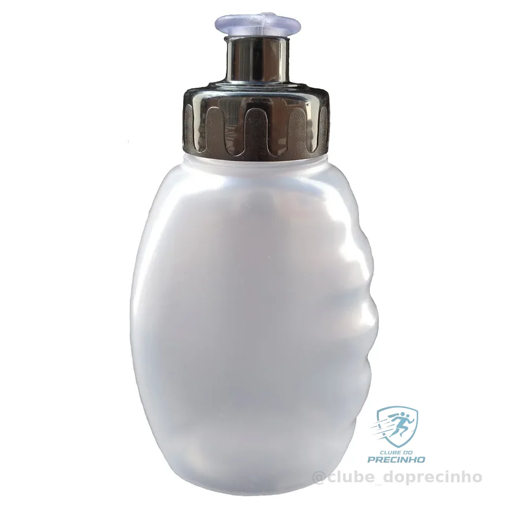 Garrafinha Squeeze Cinto De Hidratação 245ml Corrida Ciclismo c bico em silicone Anti-vazamento