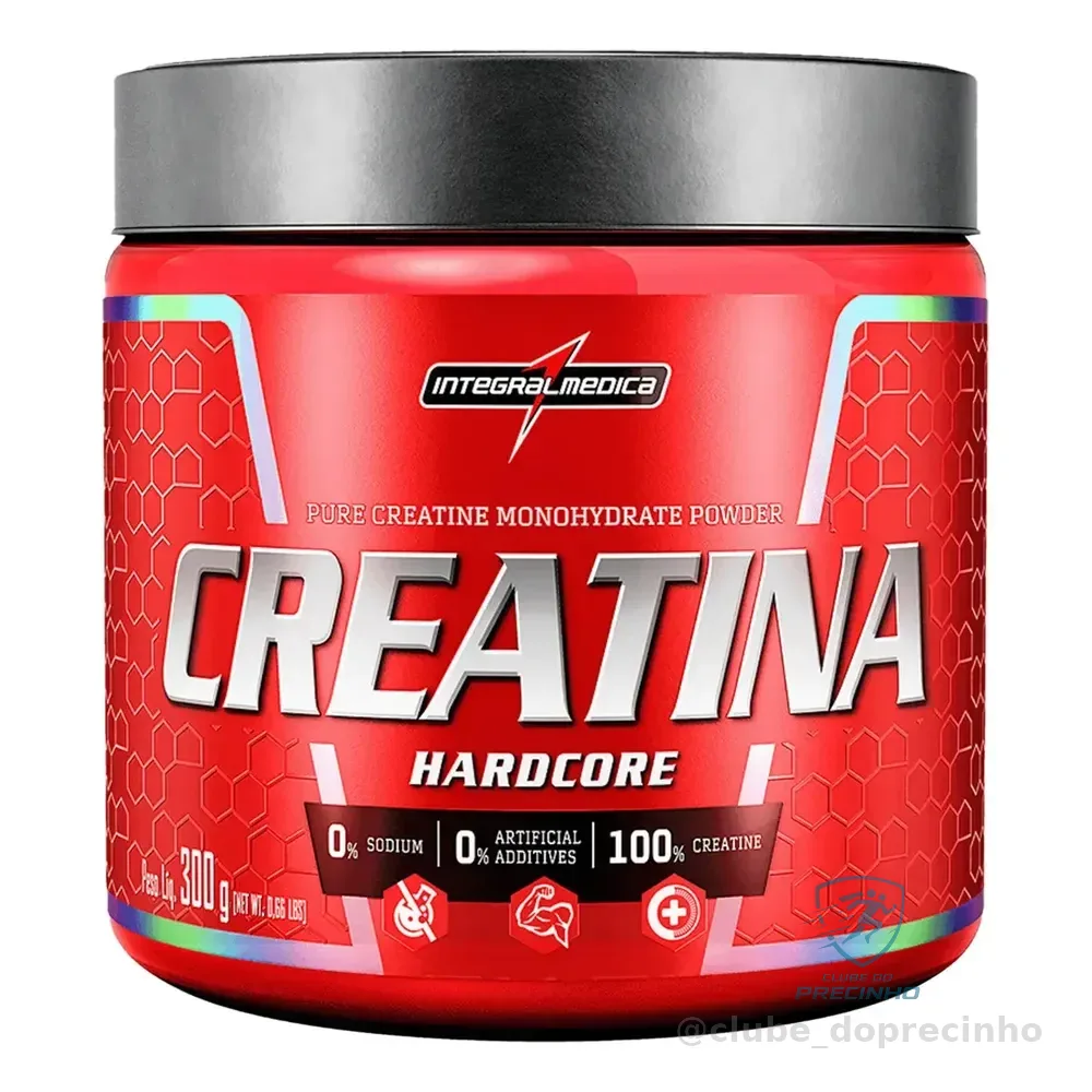 Creatina 100% Pura 300g Integralmedica - Força E Performance Neutro