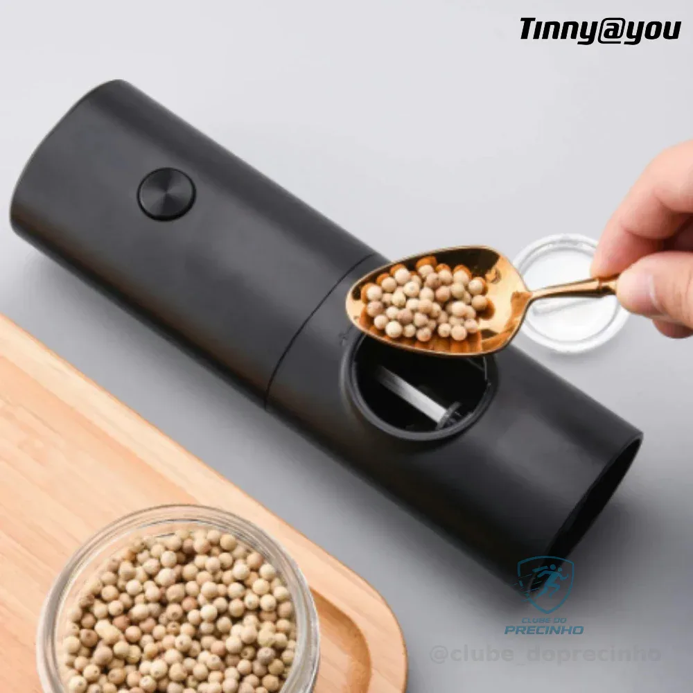 Moedor Elétrico De Sal Pimenta  Automático