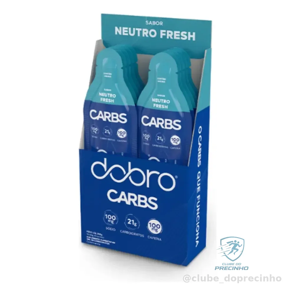 Carbs Gel Dobro Sabor Neutro Fresh Com Cafeína