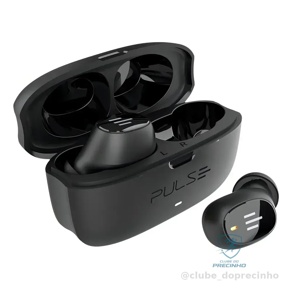 Fone De Ouvido Tws Wb300 Preto Pulse - Ph436