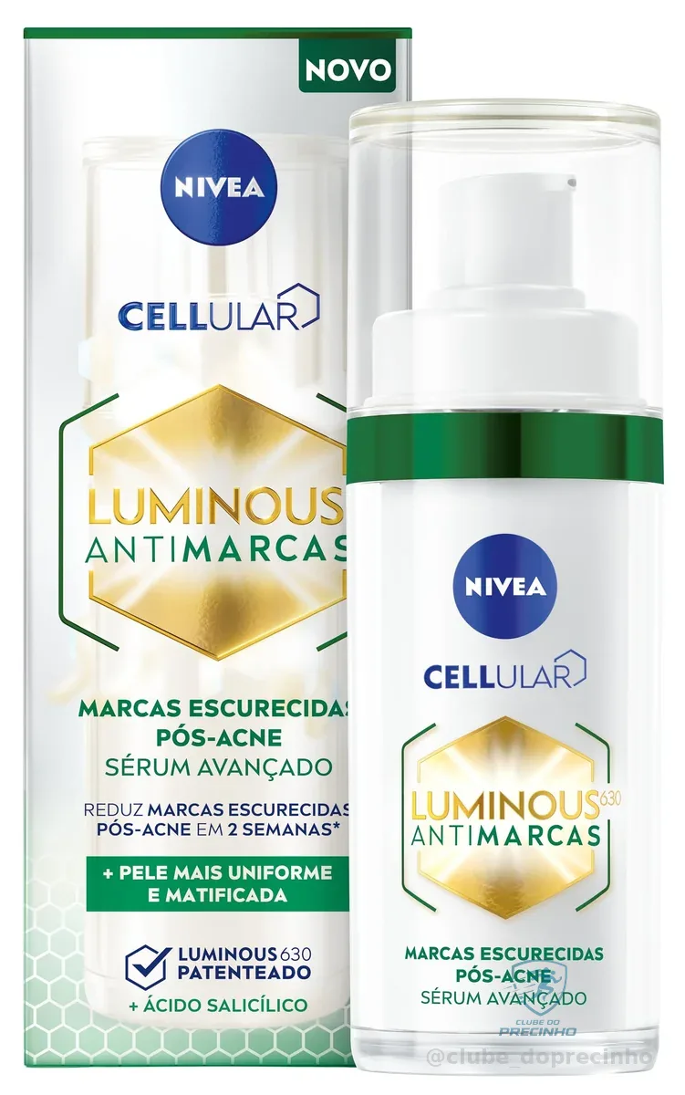 NIVEA Sérum Facial Cellular Luminous 630® ANTIMARCAS Acne 30ml