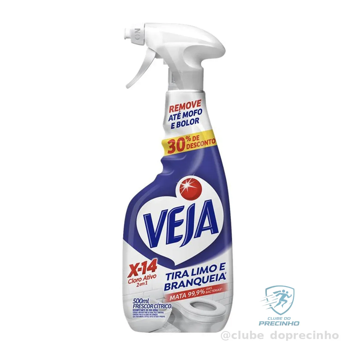 Spray Tira Limo Veja Banheiro X14 500ml Oferta