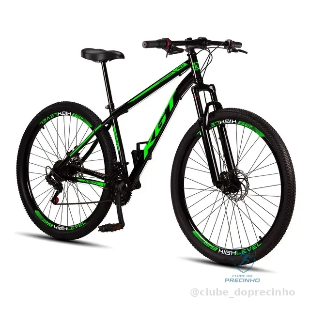 Bicicleta Aro 29 Aço Carbono Freios A Disco Suspensão 21 Vel
