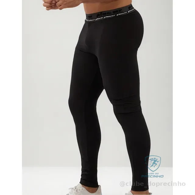 Calça Térmica Masculina Legging Esportiva Com Compressão
