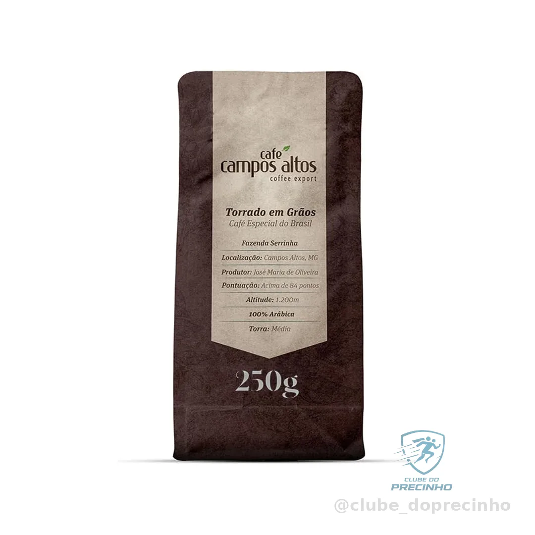Café Campos Altos, Café Especial Torrado e Moído, 250g