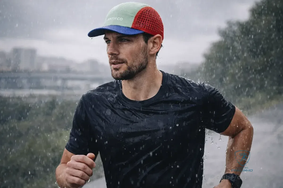 Boné Corrida Esportes Anth Co Wave Impermeável Run