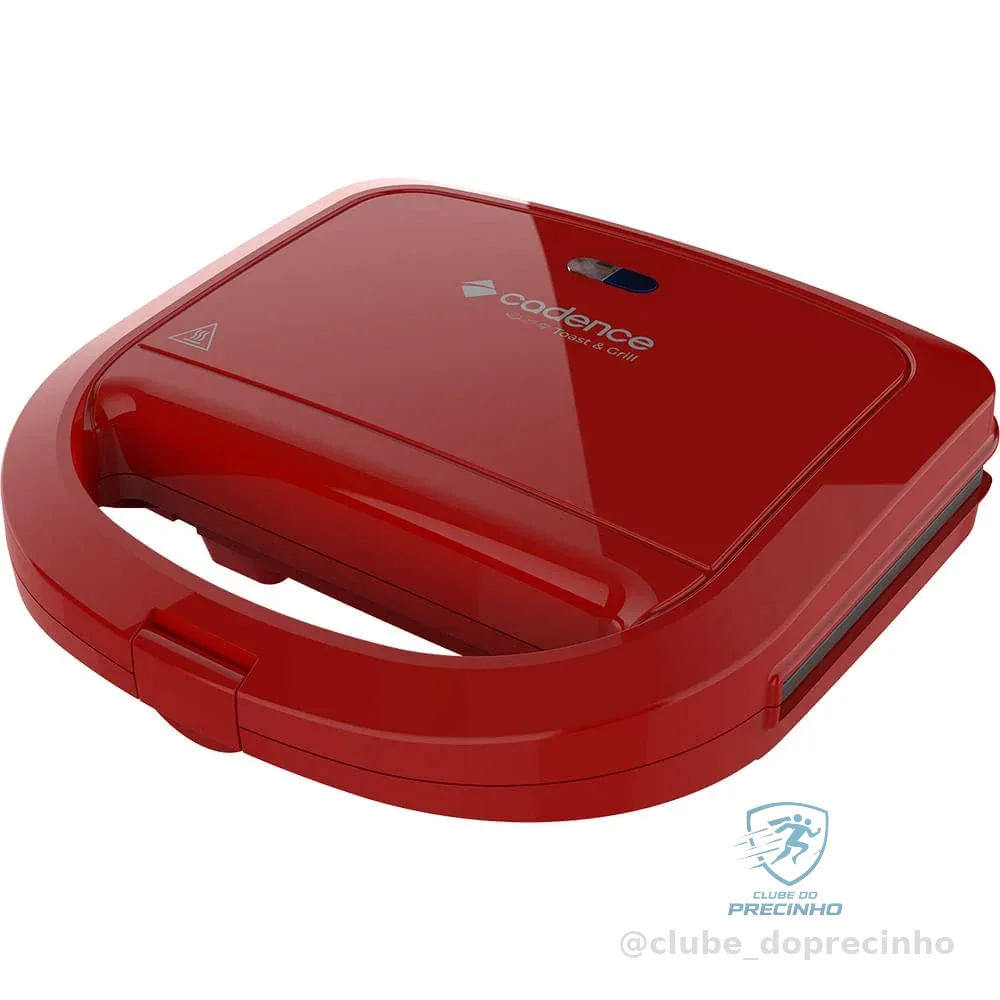 Sanduicheira Minigrill Cadence Colors Vermelha 127V