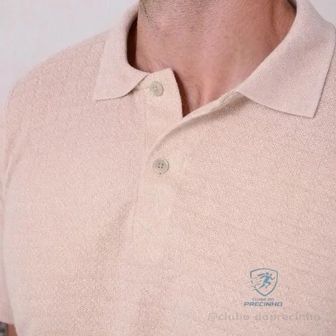 POLO TEXTURIZADA, PURA ELEGÂNICA PRA VCS 😮‍💨🤌
