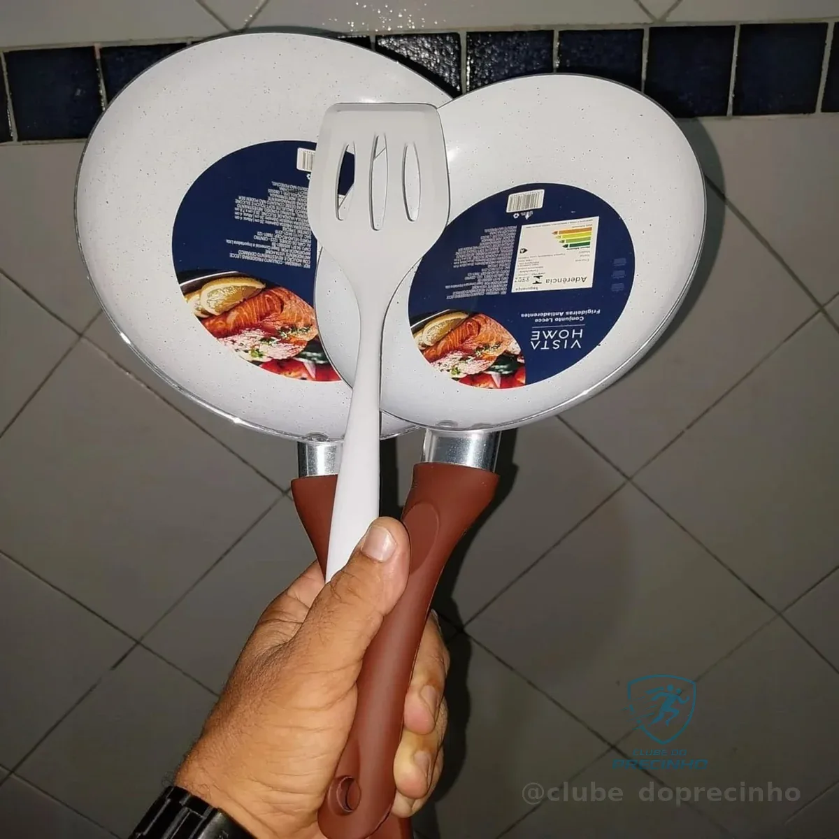 KIT BARATINHO‼️ 2 FRIGIDEIRAS + ESPÁTULA 🍳