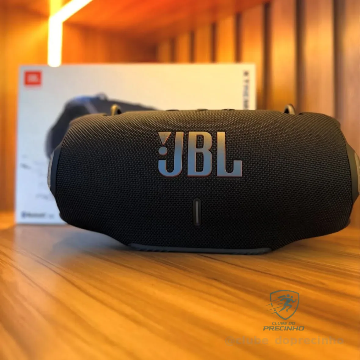 Caixa De Som Bluetooth Portátil Xtreme 4 Jbl Cor Preta Preto 127/220v