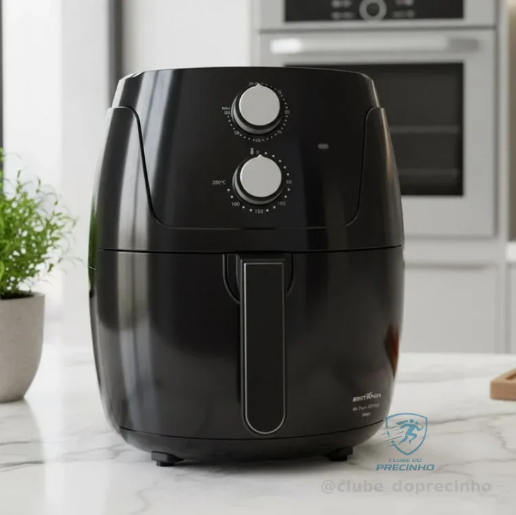 Fritadeira Elétrica Britânia Bfr36a Silverstone 4,2l 1500w - Preto 220v