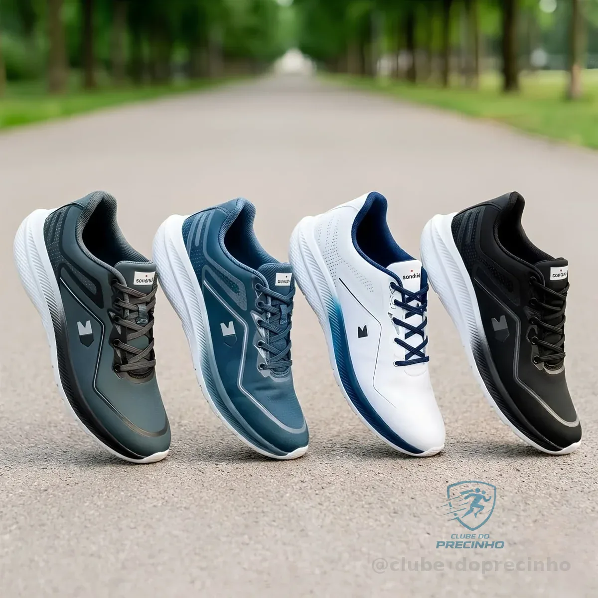 Tênis Sandrini Aero Run Academia Caminhada Treino