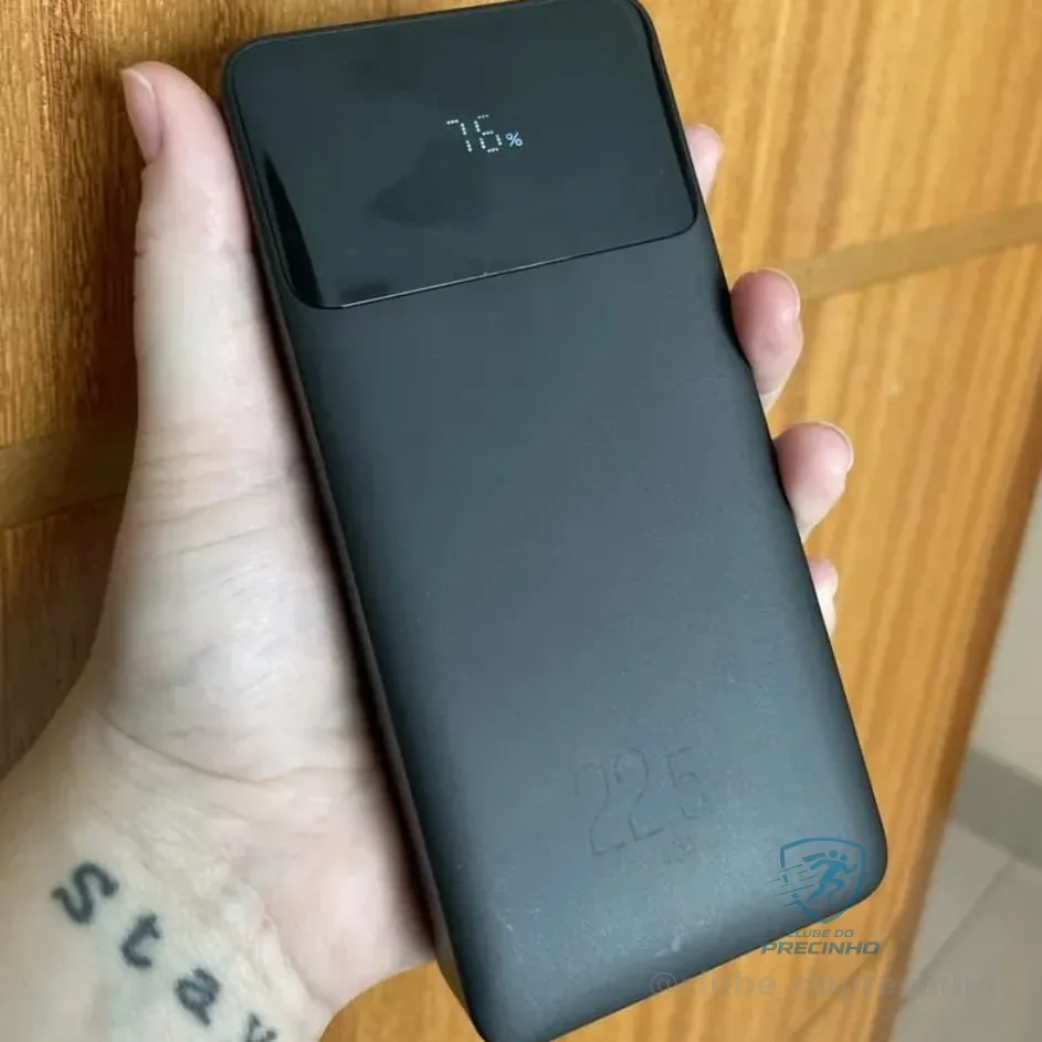 POWER BANK DE 20.000 mAh EM UM DOS MENORES PREÇOS POSTADOS 🔝