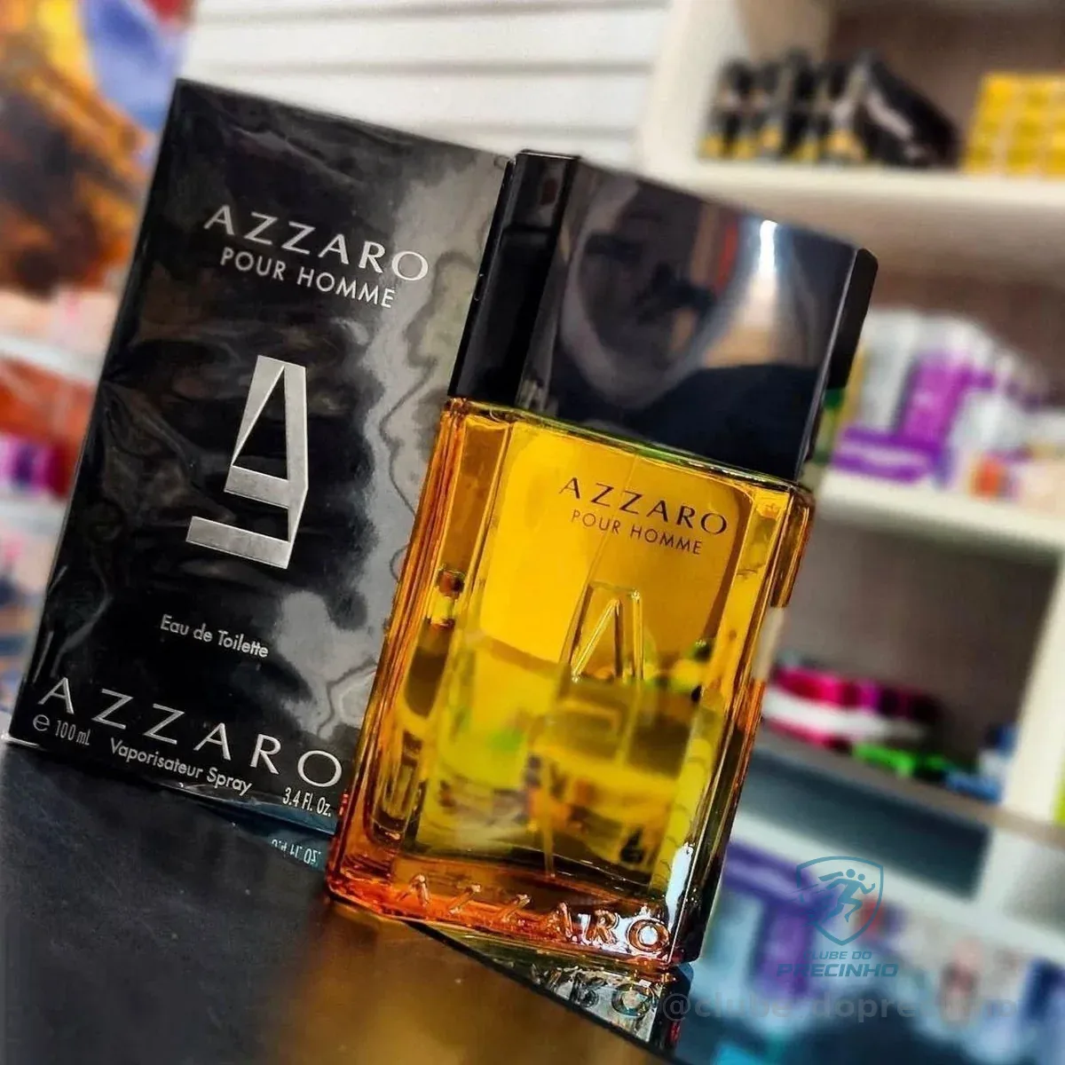 Perfume Masculino Eau De Toilette Azzaro - Azzaro Pour Homme 100 Ml