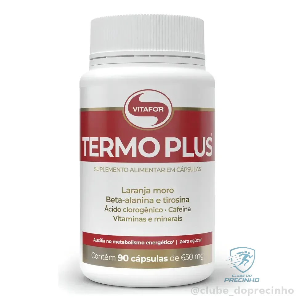 Termogênico Termoplus 90 Cápsulas Vitafor Sem Sabor