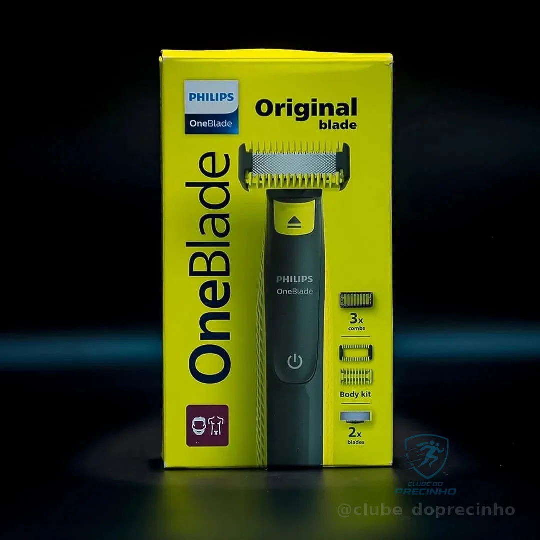 Oneblade Rosto E Corpo Philips - Qp2824/10 Preto