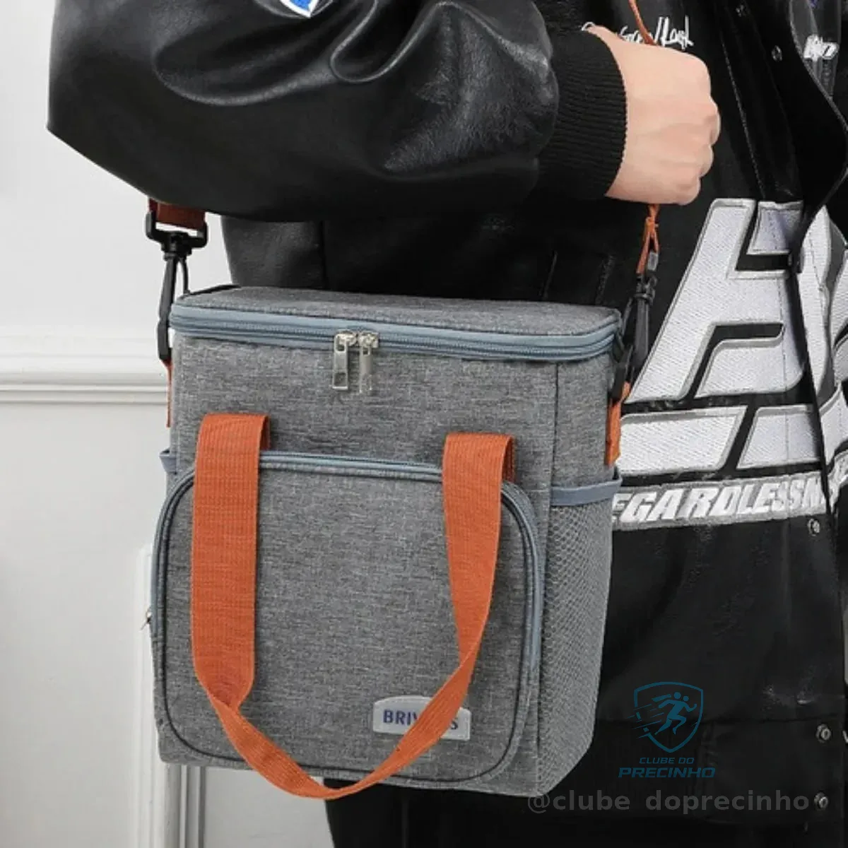 Bolsa Térmica Lancheira Marmita Grande Impermeavel Cooler