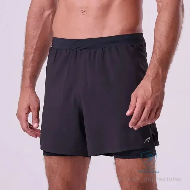 Shorts C/ Bermuda Corrida Masculino Authen Grit Bossa Bolsos