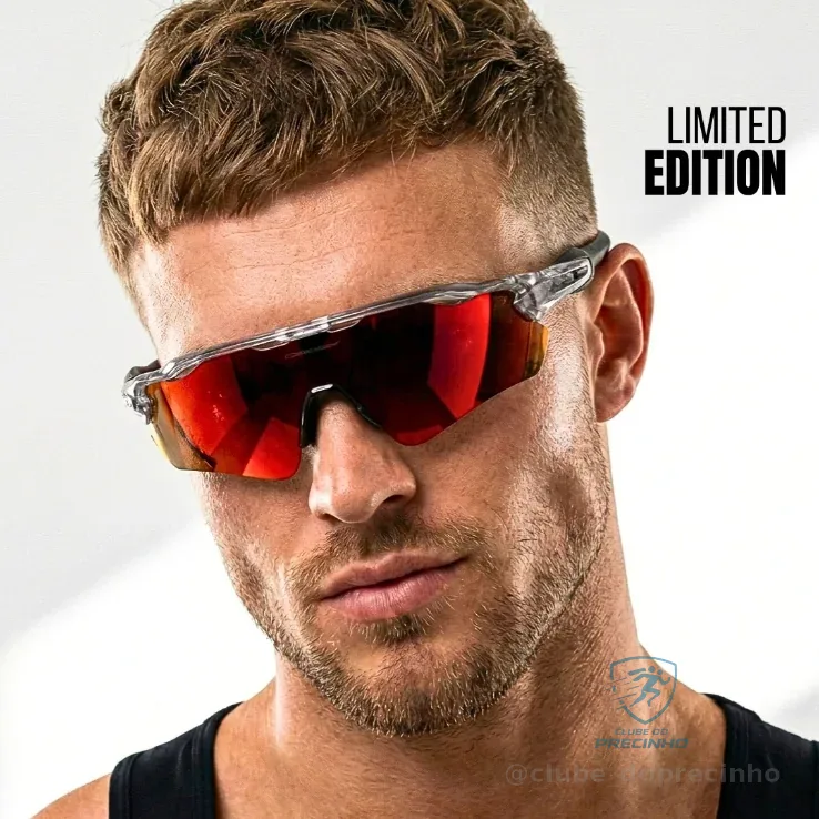 Óculos de Sol Race Esportivo Baixa Premium Pace Ciclismo Hike Corrida Bike uv400 Unissex