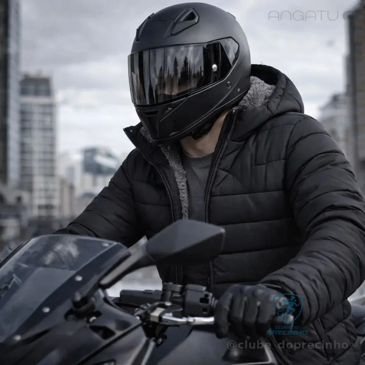 Jaqueta Bobojaco Forrado Peluciado Frio Inverno Impermeável