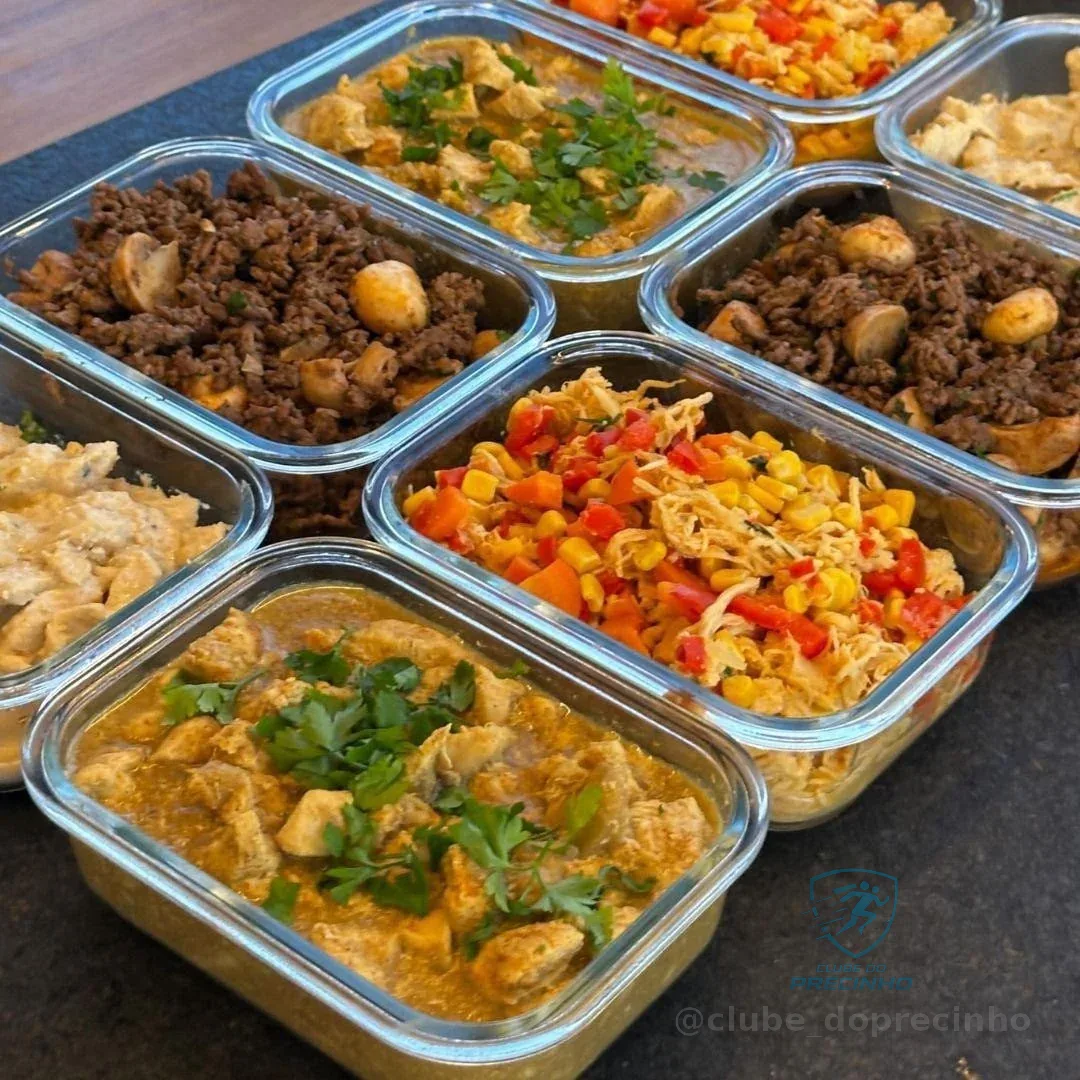 Kit 10 Potes Herméticos Vidro 640ml Marmita Forno Micro-onda Vidro