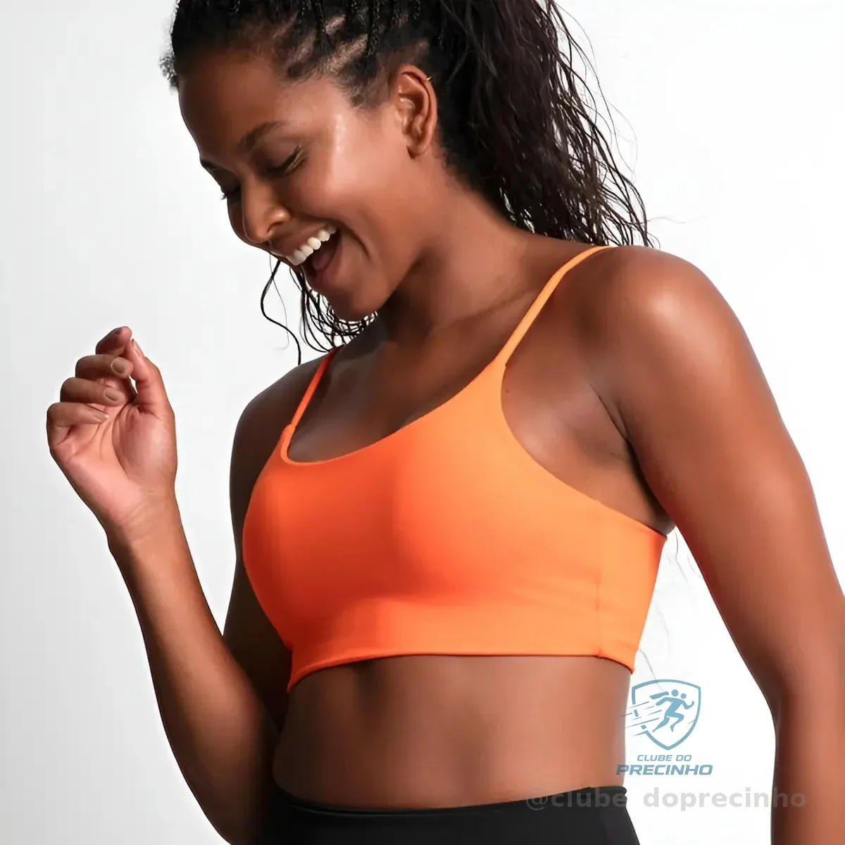 Top De Treino Feminino Impact adidas Impact Orange Liso P