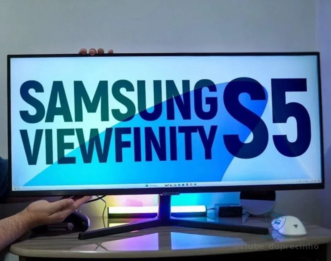 Monitor Samsung Viewfinity S5 34" WQHD Ultrawide 100Hz 5ms HDR10