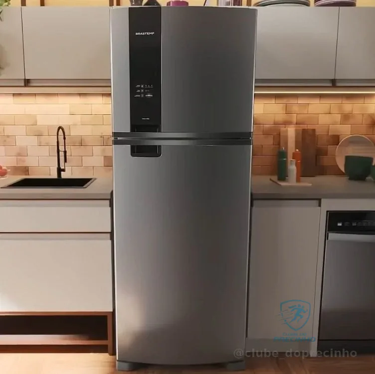 Geladeira Brastemp Frost Free 385 Litros Duplex Inox - BRM46MK 220V