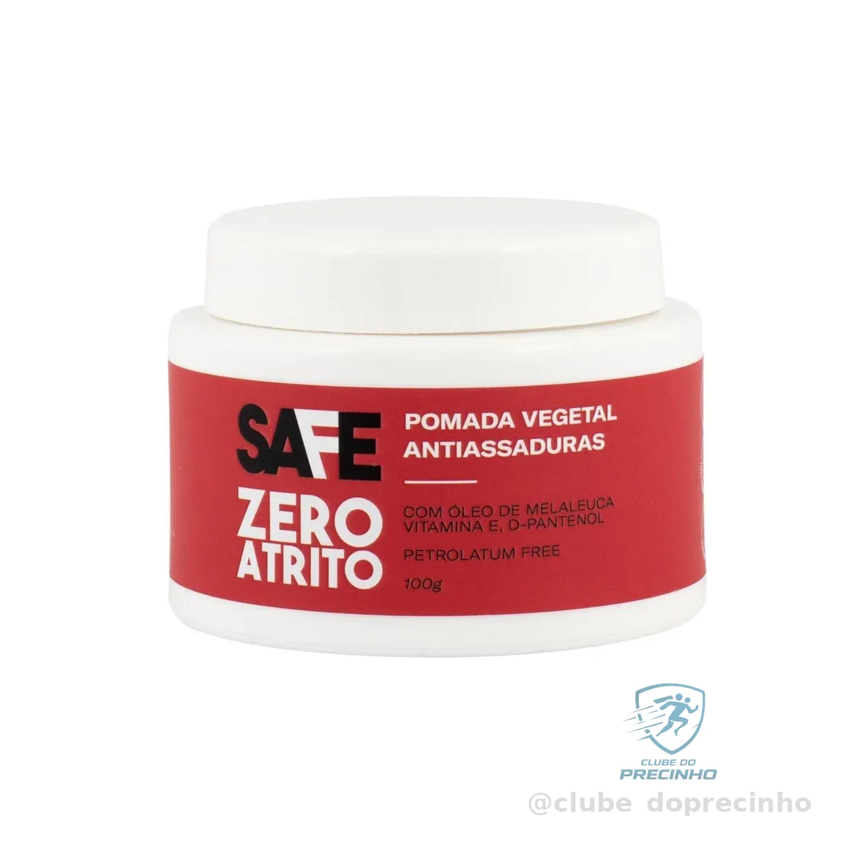 Bula Verdde Pomada Vegetal Zero Atrito Safe Runners 100G Previne Bolhas E Assaduras