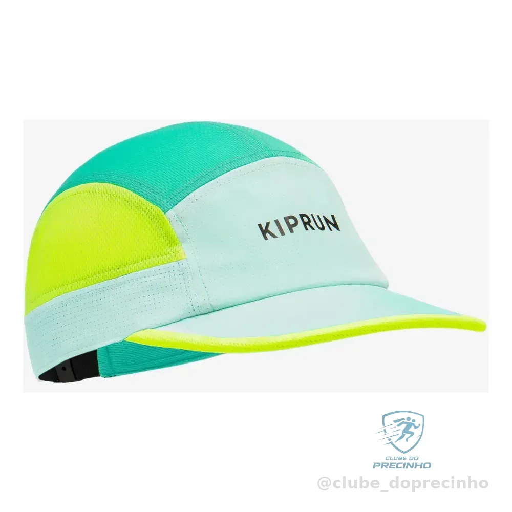 Boné De Corrida Unissex Kiprun Integração Verde Tamanho Único Liso
