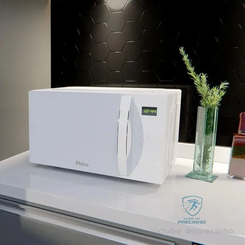 Micro-ondas 33l Philco Limpa Fácil Branco 1400w 127v Pmo38b