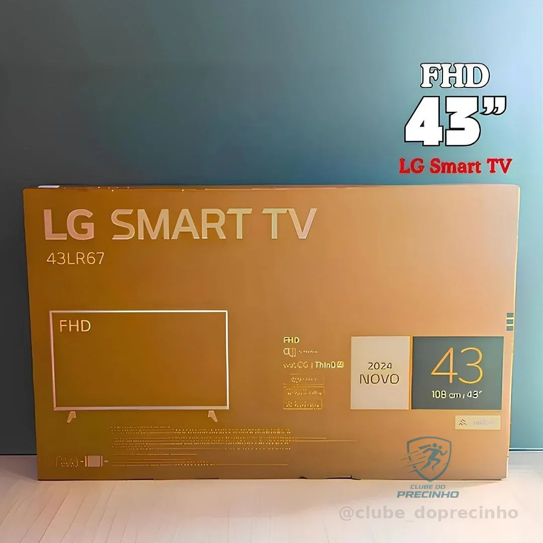 Smart Tv LG 43 43lr671c0sa Hdr Ai Thinq Led Full Hd 100/240v