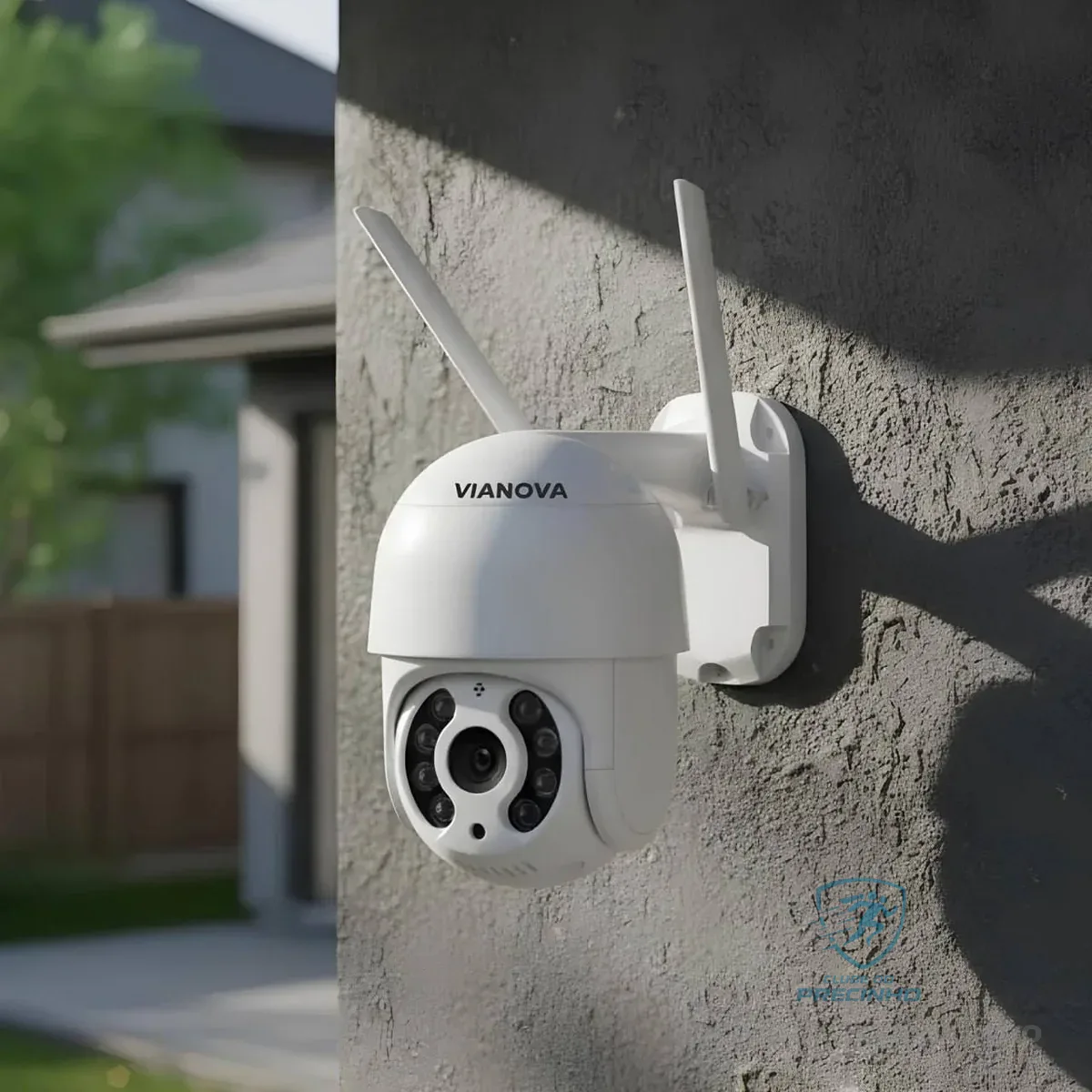 Camera Segurança Wifi Yoosee Mini Dome Full Hd Vianova Branco