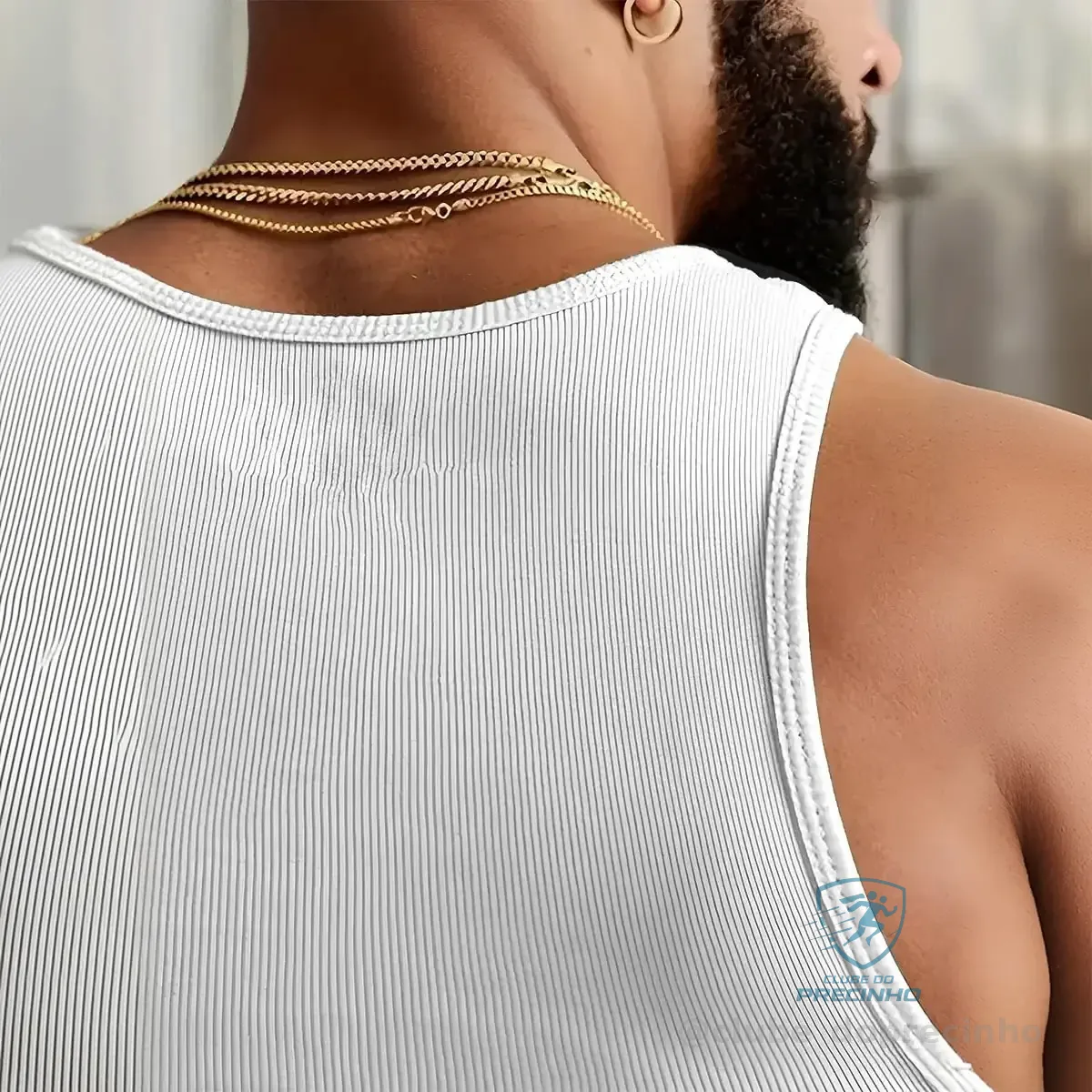 Kit 2 Regatas Americana Masculina Canelada Academia Qualidad